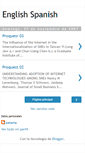 Mobile Screenshot of englishspanish.blogspot.com