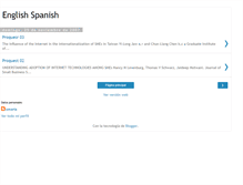 Tablet Screenshot of englishspanish.blogspot.com