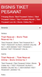 Mobile Screenshot of e-bisnistiket.blogspot.com