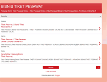 Tablet Screenshot of e-bisnistiket.blogspot.com