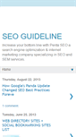 Mobile Screenshot of 1seo-guideline.blogspot.com