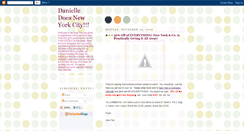 Desktop Screenshot of danielledoesnyc.blogspot.com