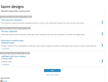 Tablet Screenshot of laxmidesigns.blogspot.com