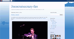 Desktop Screenshot of jococruisecrazy-fan.blogspot.com