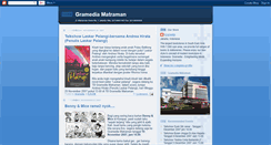 Desktop Screenshot of gramediamatraman.blogspot.com