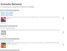 Tablet Screenshot of gramediamatraman.blogspot.com