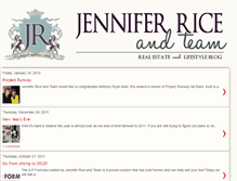 Tablet Screenshot of jennriceandteam.blogspot.com