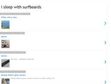 Tablet Screenshot of isleepwithsurfboards.blogspot.com