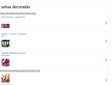 Tablet Screenshot of minhasunhasdecoradas.blogspot.com
