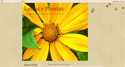 Desktop Screenshot of letraspoesias.blogspot.com