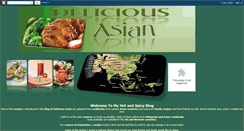 Desktop Screenshot of delicious-asian.blogspot.com