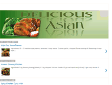 Tablet Screenshot of delicious-asian.blogspot.com