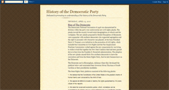 Desktop Screenshot of historyofdemocraticparty.blogspot.com