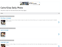Tablet Screenshot of cairogizadailyphoto.blogspot.com