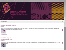 Tablet Screenshot of escuelajoyeria.blogspot.com