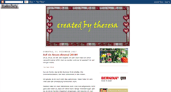 Desktop Screenshot of createdbytheresa.blogspot.com