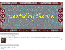 Tablet Screenshot of createdbytheresa.blogspot.com