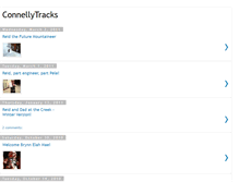 Tablet Screenshot of connellytracks.blogspot.com