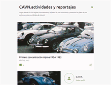 Tablet Screenshot of cavnactividades.blogspot.com