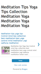 Mobile Screenshot of meditation-yoga18.blogspot.com