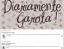 Tablet Screenshot of diariamentegarota.blogspot.com