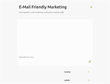 Tablet Screenshot of email-marketing3.blogspot.com