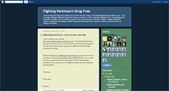 Desktop Screenshot of fightingparkinsonsdrugfree.blogspot.com