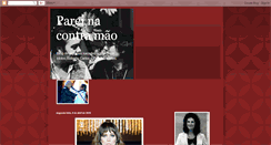 Desktop Screenshot of pareinacontramao.blogspot.com