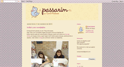 Desktop Screenshot of blogdopassarim.blogspot.com