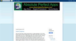 Desktop Screenshot of absoluteperfectapps.blogspot.com