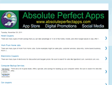 Tablet Screenshot of absoluteperfectapps.blogspot.com