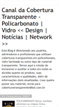 Mobile Screenshot of policarbonato.blogspot.com
