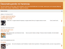Tablet Screenshot of deconstruyendomiherencia.blogspot.com