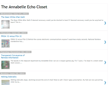 Tablet Screenshot of echocloset.blogspot.com