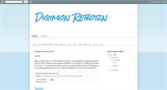 Desktop Screenshot of digimonreborn.blogspot.com