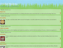 Tablet Screenshot of crochetformoush.blogspot.com