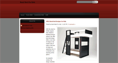 Desktop Screenshot of bunkbedsforkids.blogspot.com