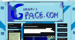 Desktop Screenshot of gianfispage.blogspot.com