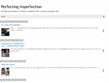 Tablet Screenshot of imperfectionperfectly.blogspot.com