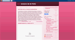 Desktop Screenshot of danzasdemipaisperu.blogspot.com