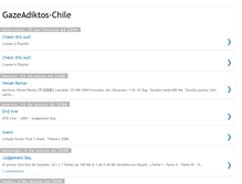 Tablet Screenshot of gazeadiktos-chile.blogspot.com