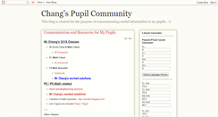 Desktop Screenshot of cclpupils.blogspot.com