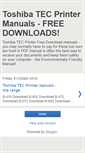 Mobile Screenshot of manual-for-tec-printer.blogspot.com