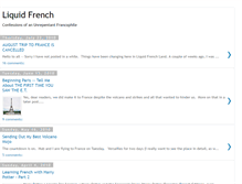 Tablet Screenshot of liquidfrench.blogspot.com