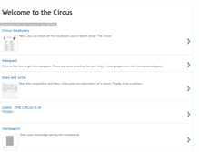 Tablet Screenshot of circus4kids.blogspot.com