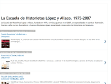 Tablet Screenshot of escueladehistorieta.blogspot.com