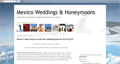 Desktop Screenshot of mexicoweddingdirectory.blogspot.com