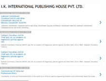 Tablet Screenshot of ikinternationalpublishinghouse.blogspot.com