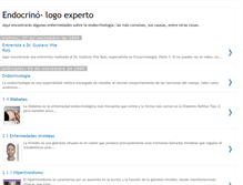 Tablet Screenshot of enfermedadesendocrinas.blogspot.com