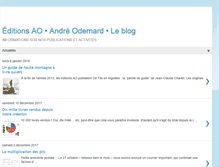 Tablet Screenshot of ao-editions.blogspot.com